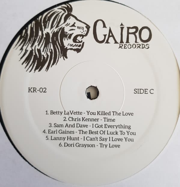 Vinyl Label side C of All Of This Goes Too: American Soul 1955–1972