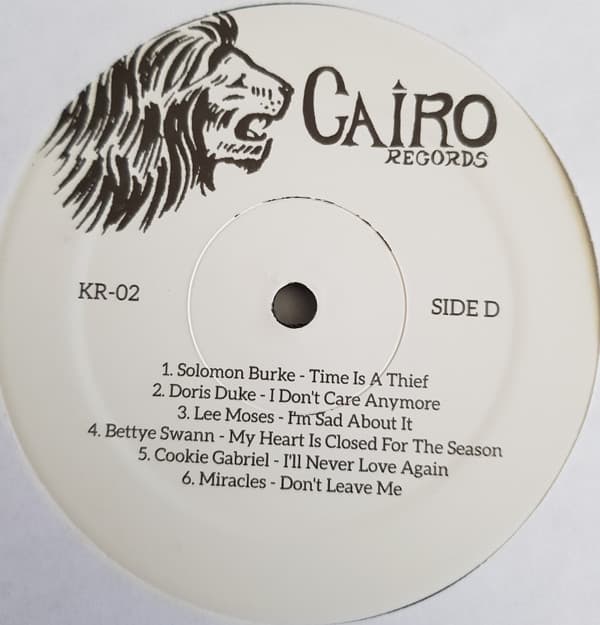 Vinyl Label side D of All Of This Goes Too: American Soul 1955–1972