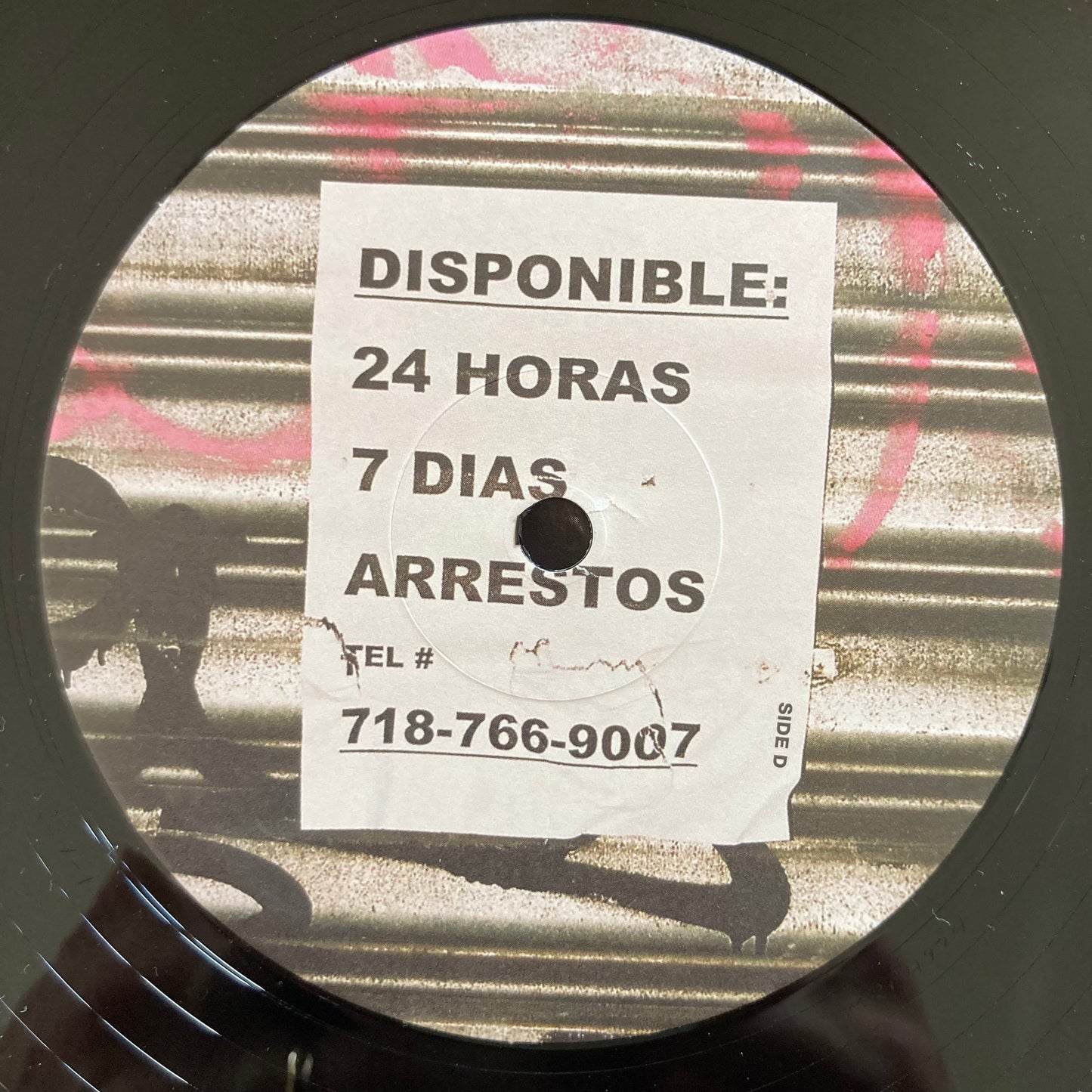 Vinyl label for We Buy Diabetic Test Strips by Armand Hammer