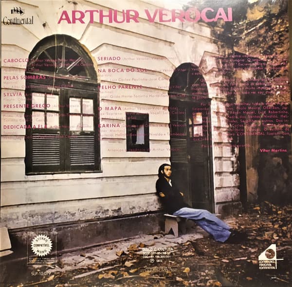 Arthur Verocai – Self-titled 1972 LP reissued on 180g black vinyl by Mr Bongo. Brazilian psych, funk, and MPB remastered with gatefold artwork and printed sleeve.