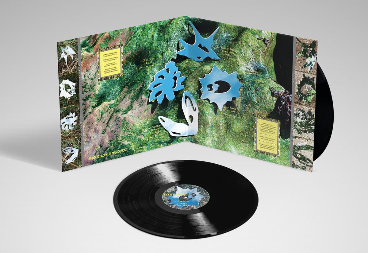 Good Block – Window 2LP vinyl album (2025) with gatefold sleeve, eco-friendly 180g black vinyl. Experimental electronic, dub, ambient.