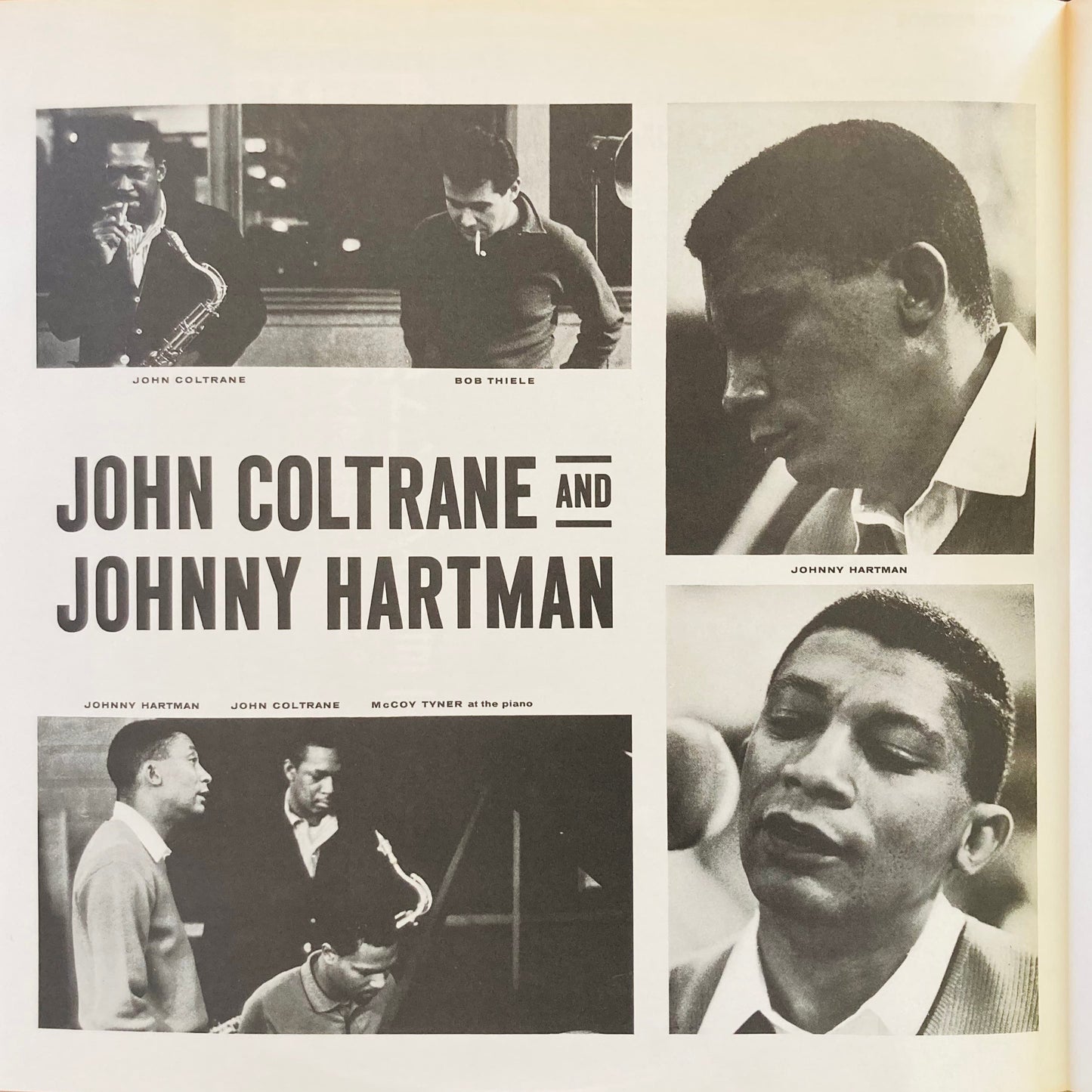Insert booklet from John Coltrane and Johnny Hartman Japanese reissue (VIM-5637)