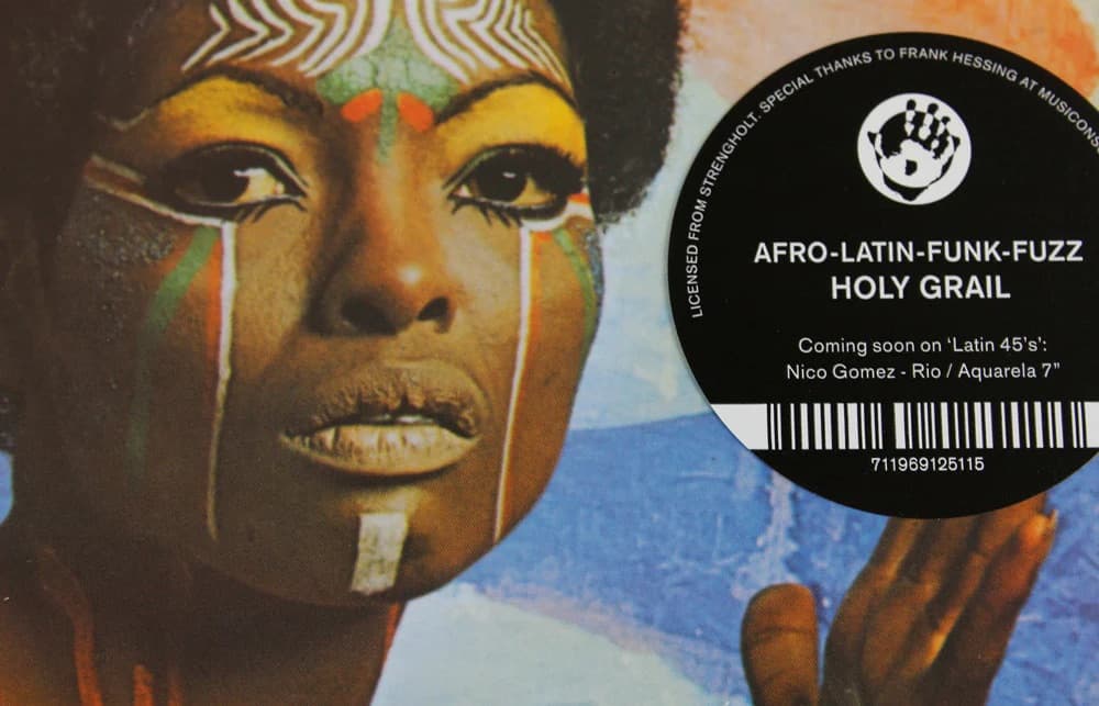 Hype sticker for Ritual with message: -"Afro-Latin-Funk-Fuzz holy grail"