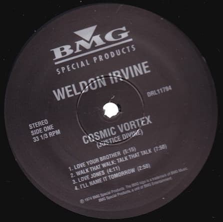 Weldon Irvine - Cosmic Vortex (Justice Divine)