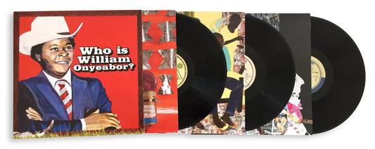 William Onyeabor – Who Is William Onyeabor? 3LP compilation on Luaka Bop; essential synth-heavy Afro-funk spanning 1978–1985 with deluxe artwork and extras.
