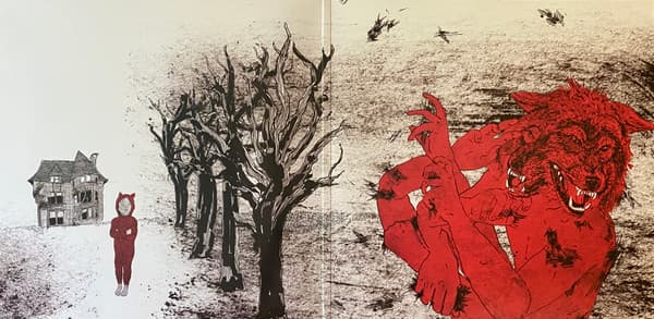 Hiding Places LP reissue by billy woods & Kenny Segal on black vinyl. 2024 pressing with restored crumbling-house cover art and gatefold jacket.