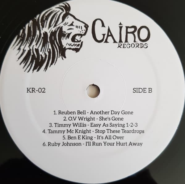 Vinyl Label side B of All Of This Goes Too: American Soul 1955–1972