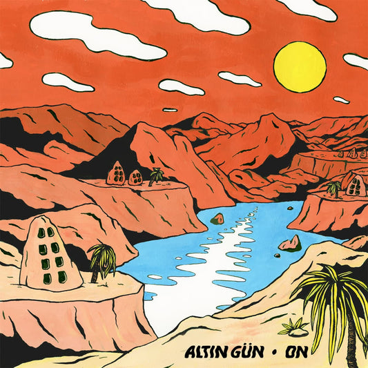 Altin Gün – On LP reissue on black vinyl. Dutch-Turkish band fusing 1970s Anatolian rock with psychedelic funk and folk on Les Disques Bongo Joe.