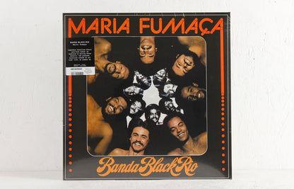 Vinyl record cover for 'Maria Fumaóa' by Banda Black Rio on a white background