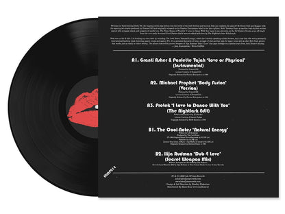 Instrumental Dubs #3 LP – Isle of Jura’s 180g reissue featuring rare UK street soul, dub, proto-house, and boogie with artwork by Bradley Pinkerton.
