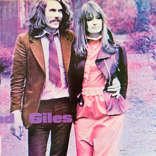 Front cover of McDonald And Giles – self-titled album, 1974 Japanese repress (Atlantic P-8034A)