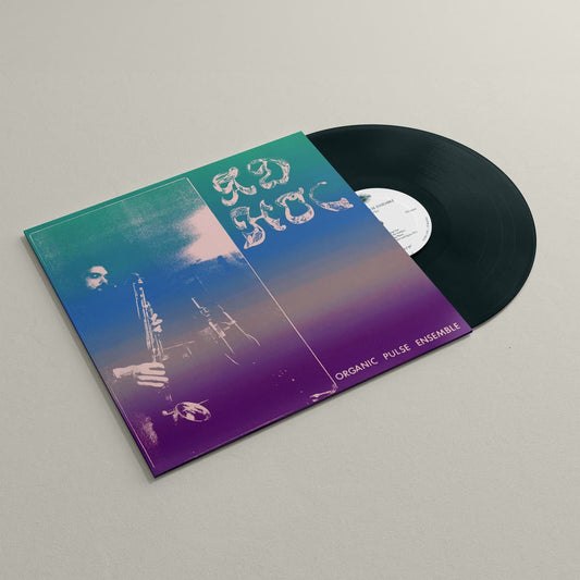 Vinyl and sleeve for Organic Pulse Ensemble - Ad Hoc.