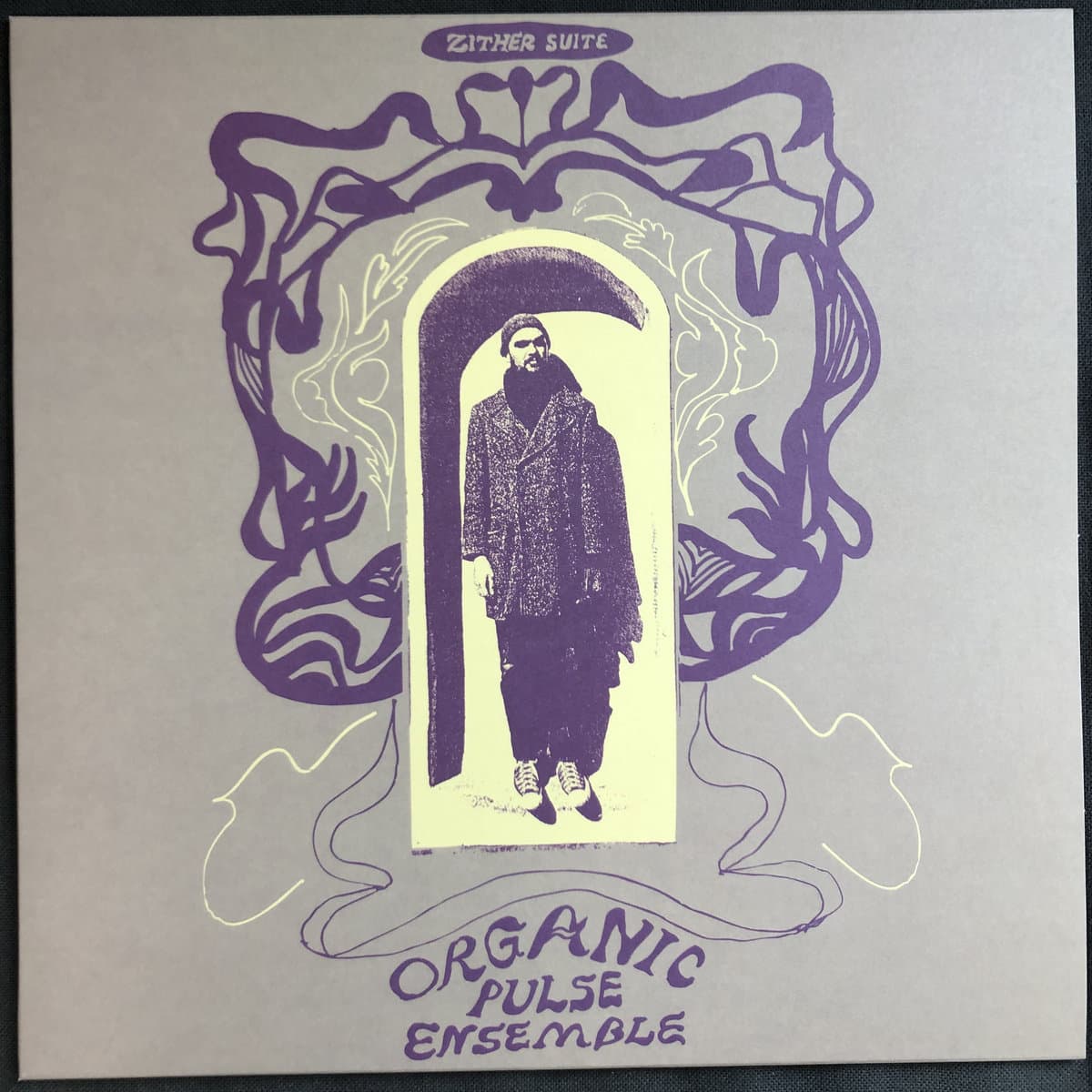 Vinyl cover art for Organic Pulse Ensemble - Zither Suite 