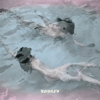 Cover art for Sholto - Sirens, featuring a painting of a person underwater with a blurred background and 'SHOLTO' text.
