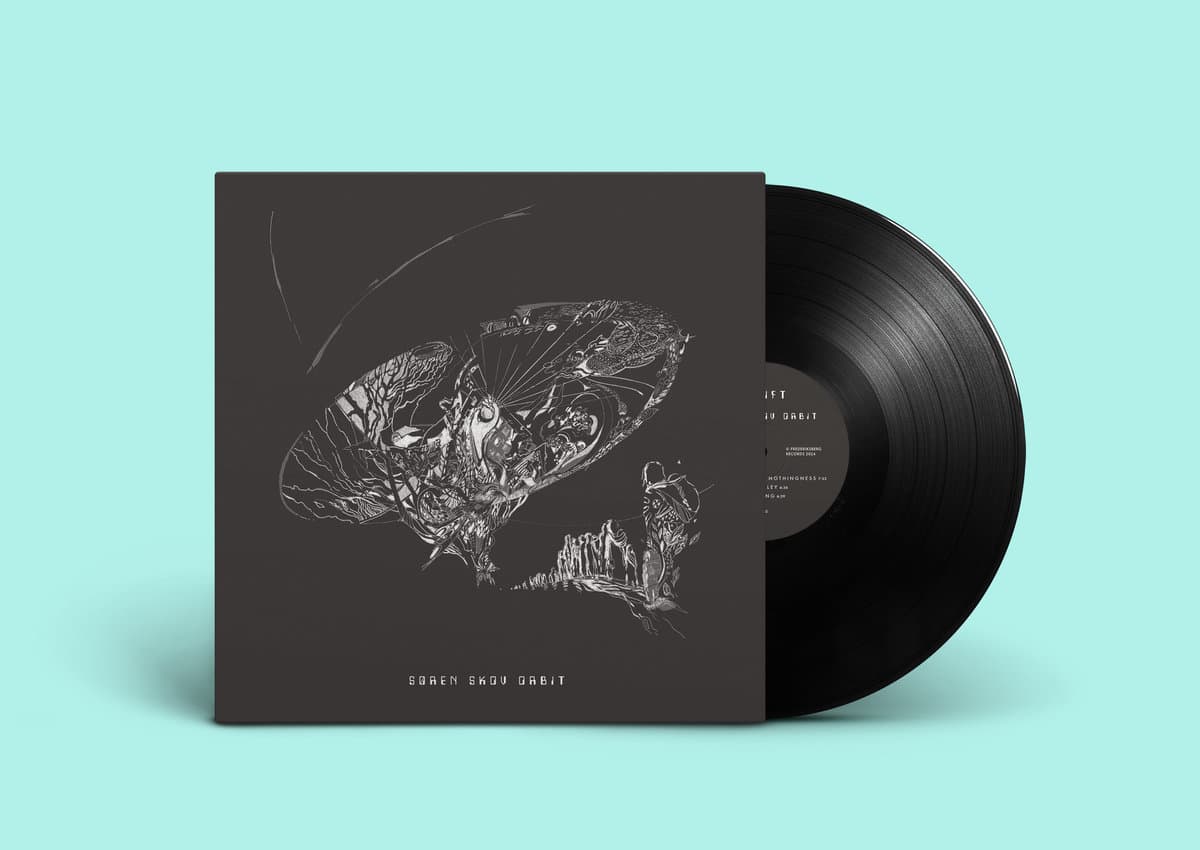 vinyl and sleeve art for Soren Skov - Orbit