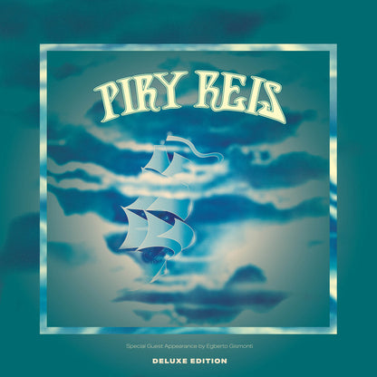 Album cover with ship illustration and 'PIRY REIS' text on a blue background