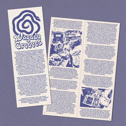 Wagadu Grooves – The Hypnotic Sound of Camara 1987–2016 2LP in gatefold sleeve, limited edition of 500. Rare West African grooves from the Soninke diaspora.